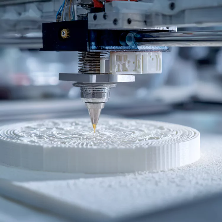 Plastic 3D Printed Components